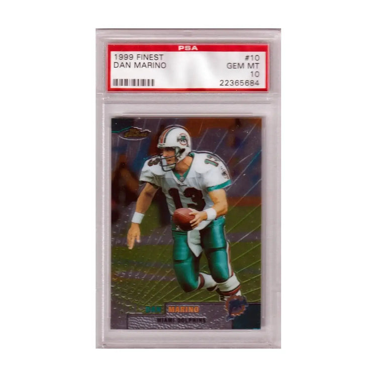 Miami dolphins football jersey with white and maroon design, made of polyester.