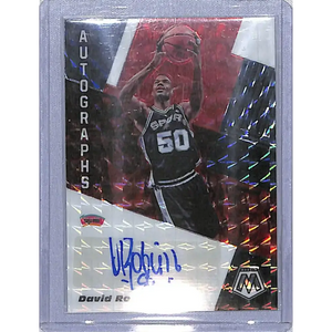 David Robinson Autographed Basketball Cards