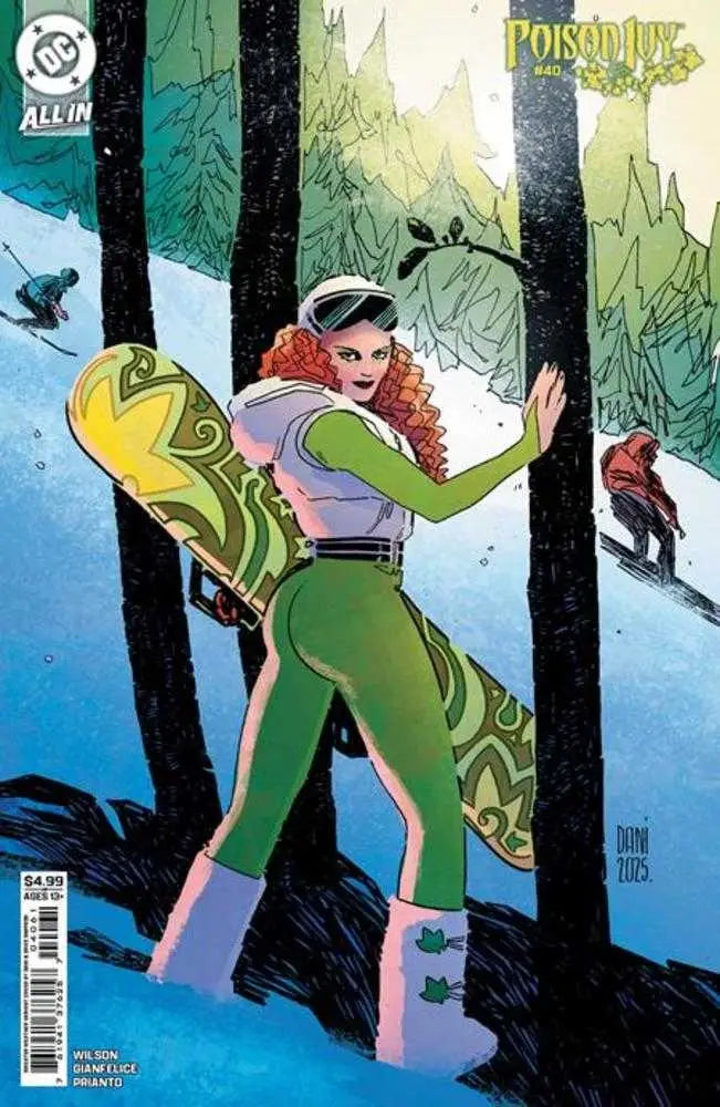 Poison Ivy #40 Cover F Dani Sweater Weather Card Stock Variant - DC Card Single