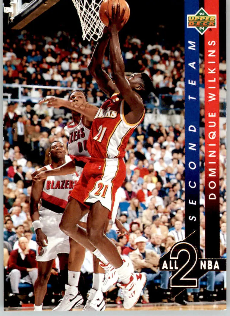 Dominique Wilkins - 1993-94 Upper Deck - #AN6 - All-NBA Basketball - Basketball Card Single