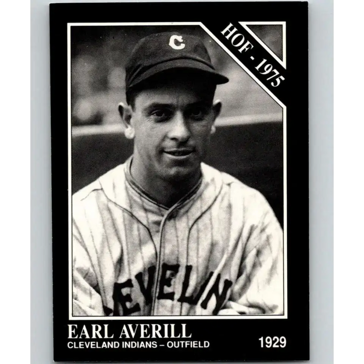 Earl Averill Baseball Cards