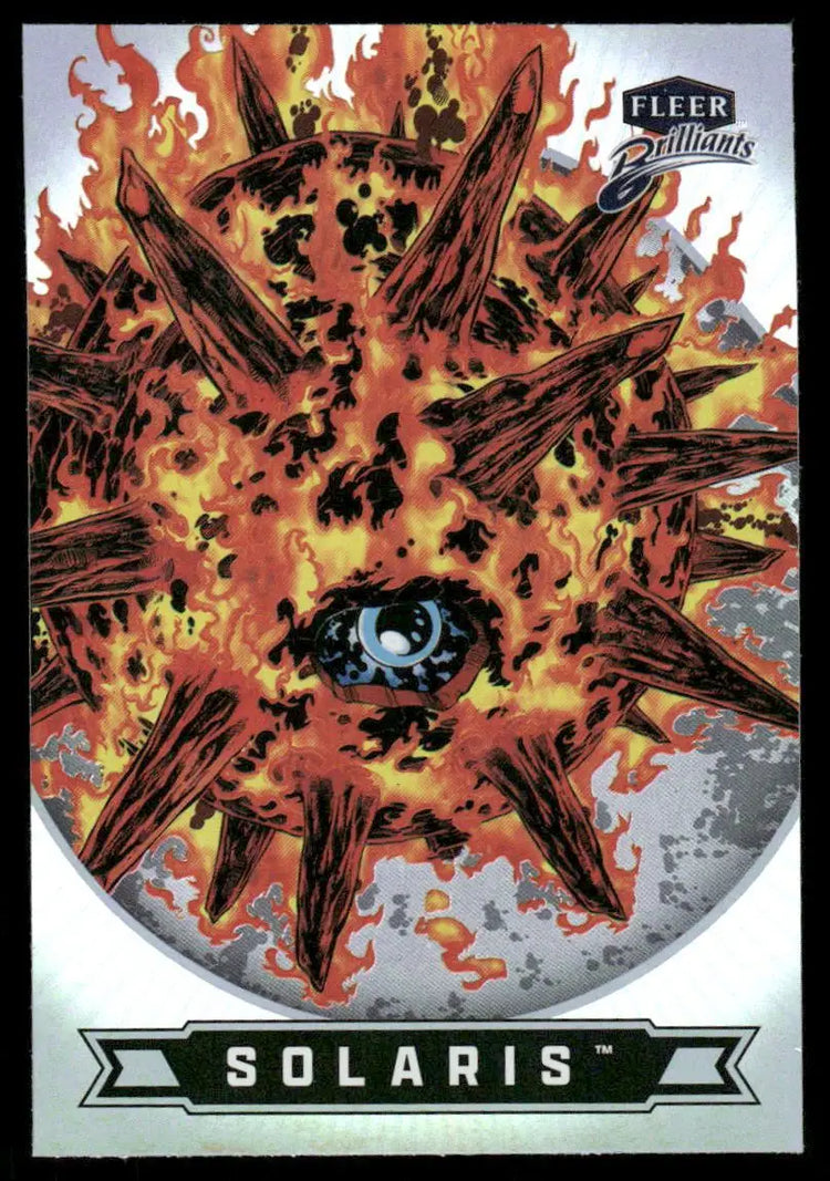 2025 Fleer Brilliants Superman Solaris #84 - DC Card Single