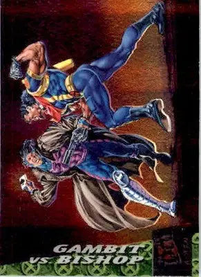 Gambit vs. Bishop - 1994 Ultra X-Men - #6 - X-Men’s-Greatest-Battles Non_sport