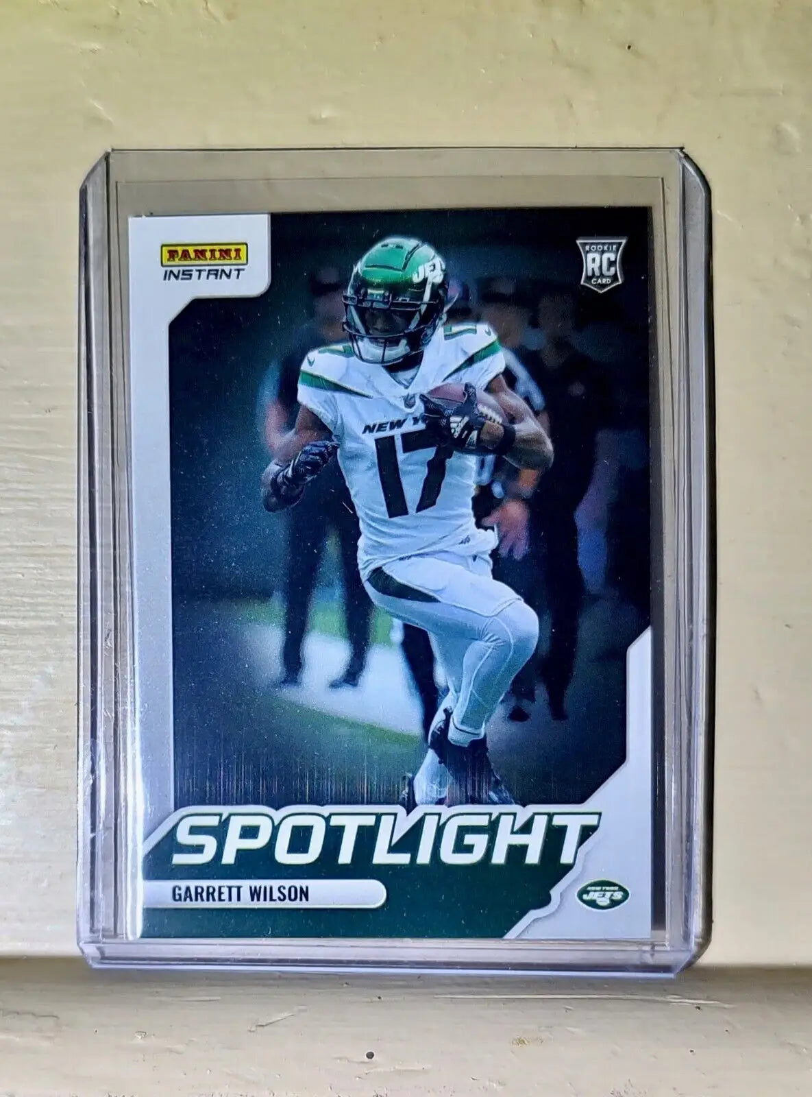 Garrett Wilson 2022 NFL Panini #5 Spotlight Rookie Football Card 1/603 - Football Card Single