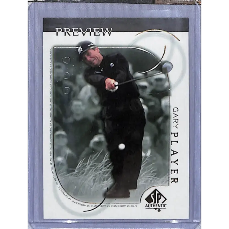 2001 Upper Deck SP Authentic Preview #14 Gary Player NM-MT Golf Card - Golf Card Single