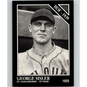 George Sisler Baseball Cards collection image