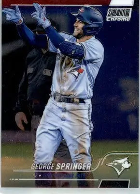 George Springer - 2022 Stadium Club Chrome - #181 - Baseball - Baseball Card Single