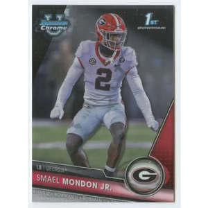 2023 Bowman University Chrome #57 Smael Mondon Jr. NM-MT Georgia Bulldogs Football Card - Football Card Single