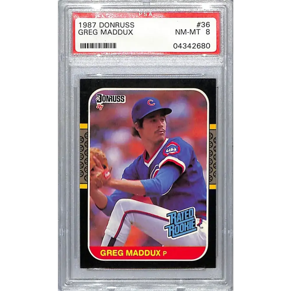 Greg Maddux Rookie Cards
