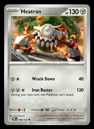 Heatran Pokemon Trading Cards