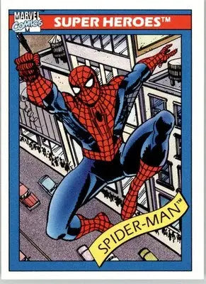 Spider-Man - 1990 Impel Marvel Universe - #29 - Non_sport - Marvel Card Single