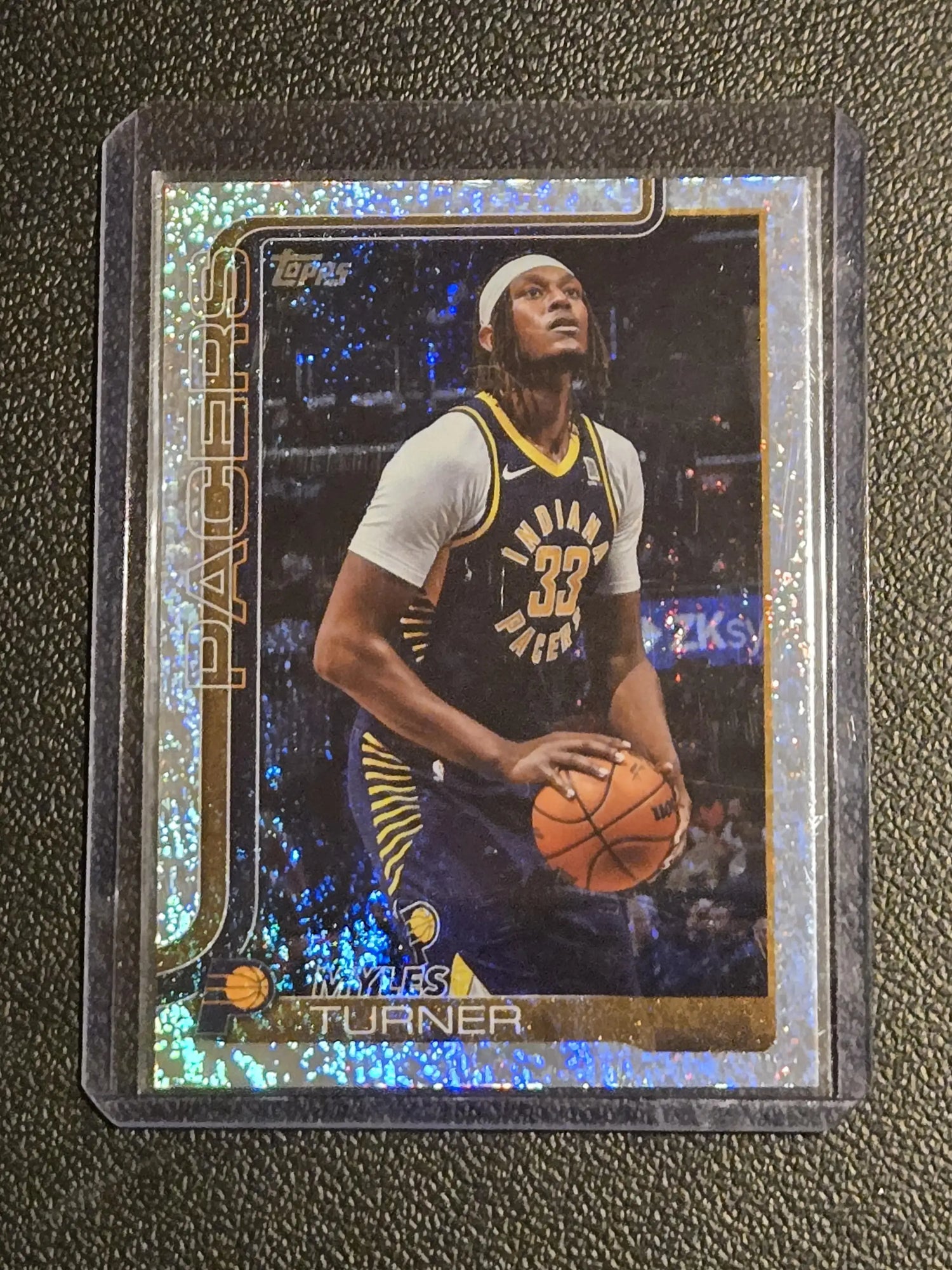 2025-26 Topps #49 Myles Turner Holo Foil - Basketball Card Single