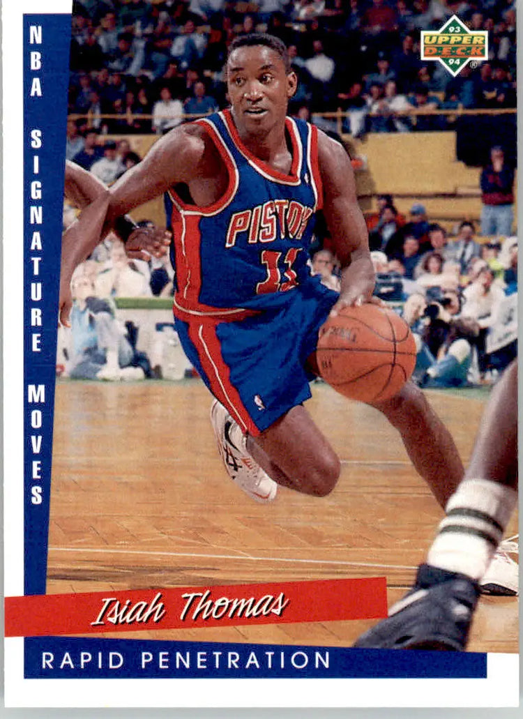 Isiah Thomas - 1993-94 Upper Deck - #245 - Basketball - Basketball Card Single