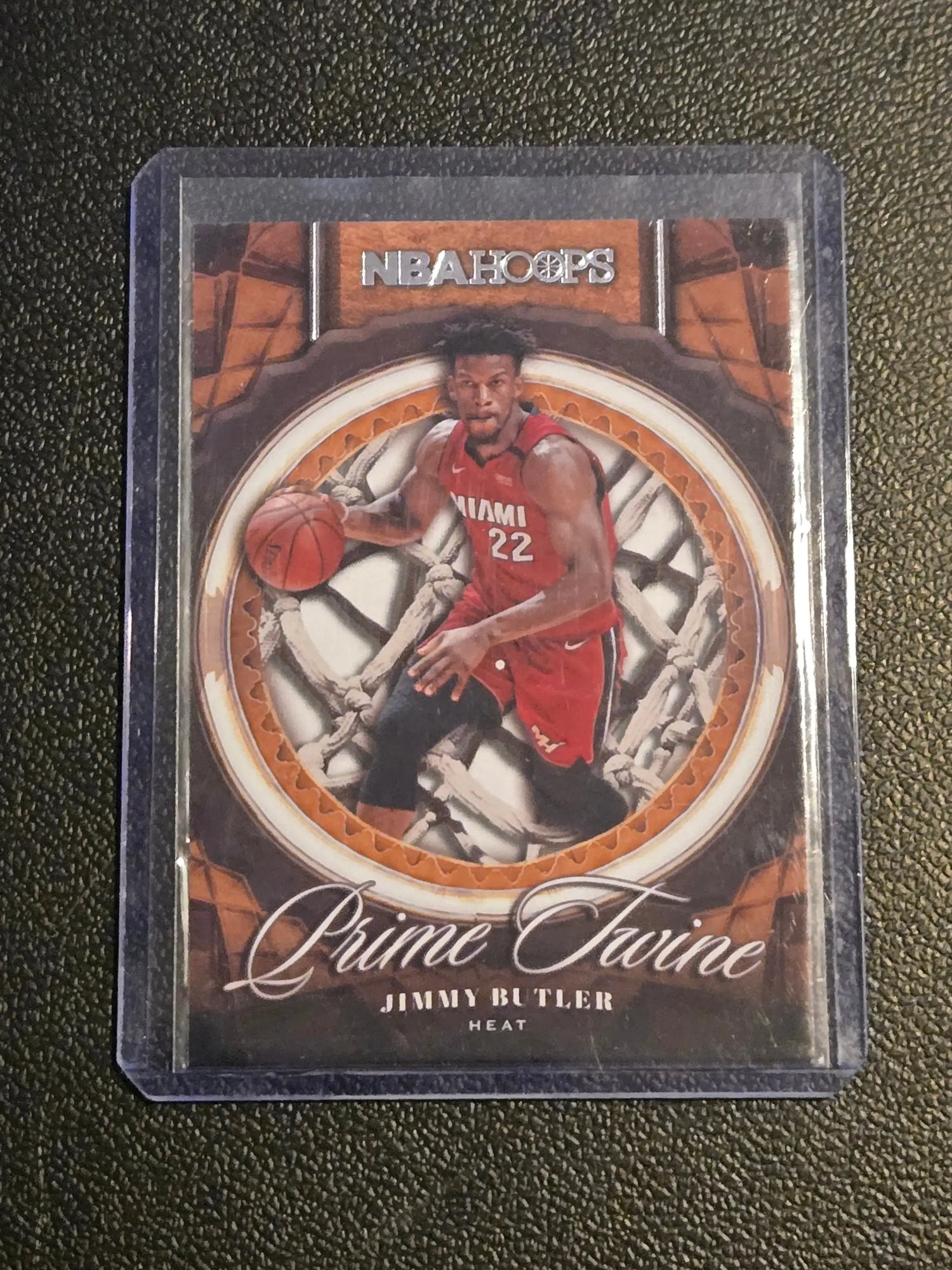 2020-21 Hoops #13 Jimmy Butler Prime Twine - Basketball Card Single