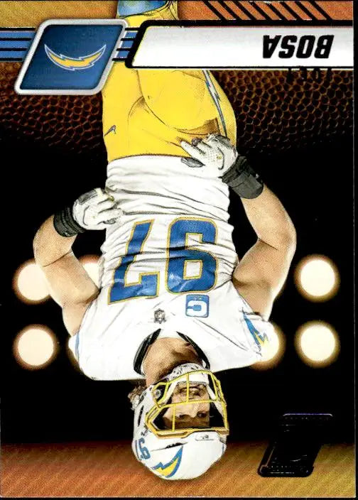 Football player card featuring Joey Bosa from 2023 Panini Zenith retail collection
