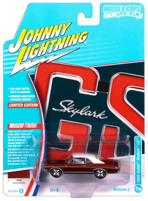Johnny Lightning JLMC038 Muscle Car VER B 1966 Buick Skylark GS - Other
