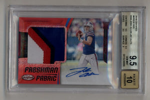 Josh Allen Autographed Football Cards collection image