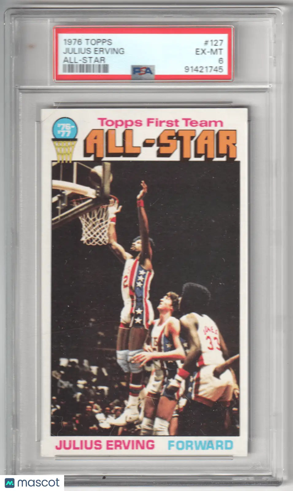 Julius Erving PSA Graded Basketball Cards