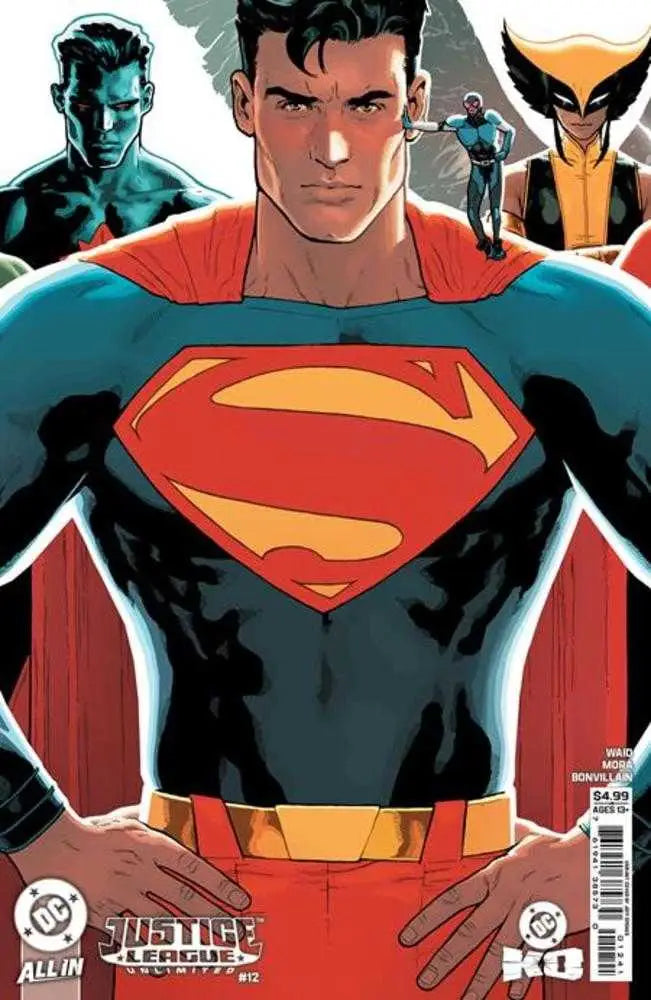 Justice League Unlimited #12 Cover D Jeff Spokes Card Stock Variant (DC K.O.) - DC Card Single