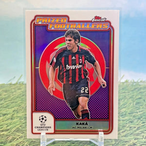 2025 Topps Finest Club Competitions Kaka Prized Footballers - Soccer Card Single