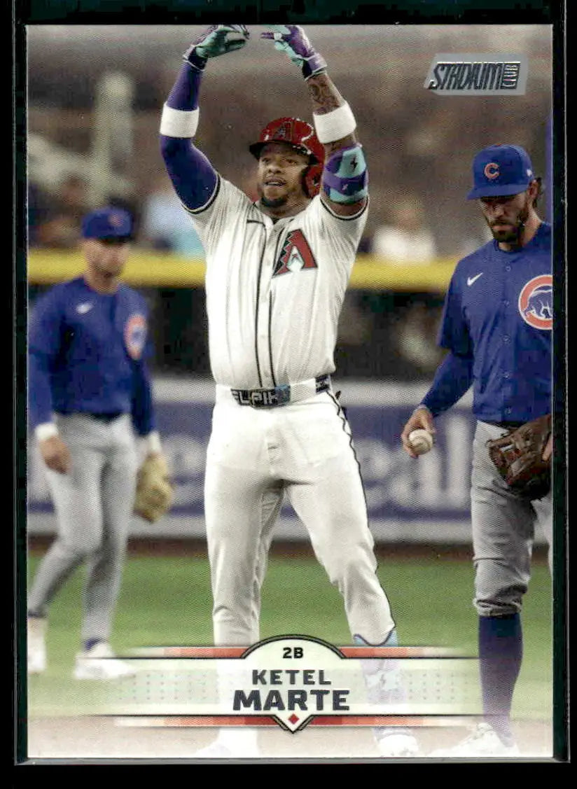 2025 Stadium Club Ketel Marte #51 Arizona Diamondbacks - Baseball Card Single