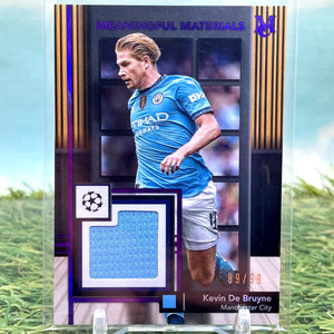 Kevin De Bruyne Soccer Cards - auto-set