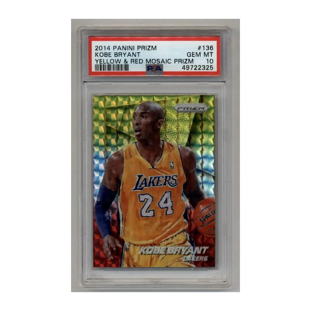 Kobe bryant lakers jersey card.