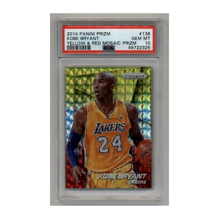 Kobe bryant lakers jersey card.