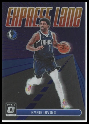 2023-24 Panini Donruss Optic - Express Lane Kyrie Irving #1 Purple Prizm - Basketball Card Single