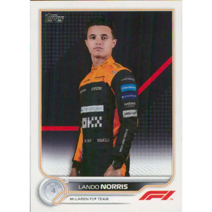 Lando Norris Racing Cards