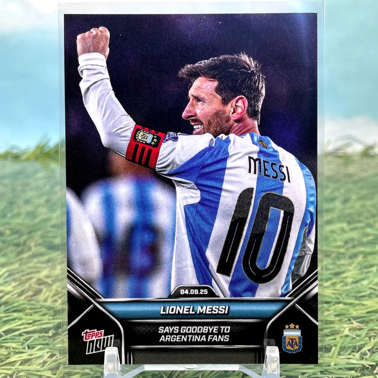 Lionel Messi Soccer Cards