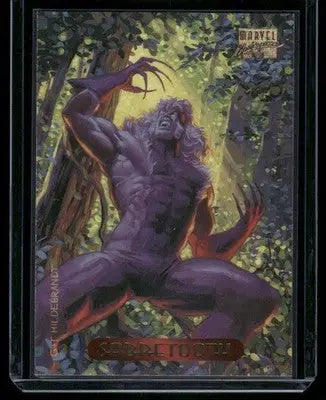 1994 Marvel Masterpieces Sabretooth #102 - Marvel Card Single