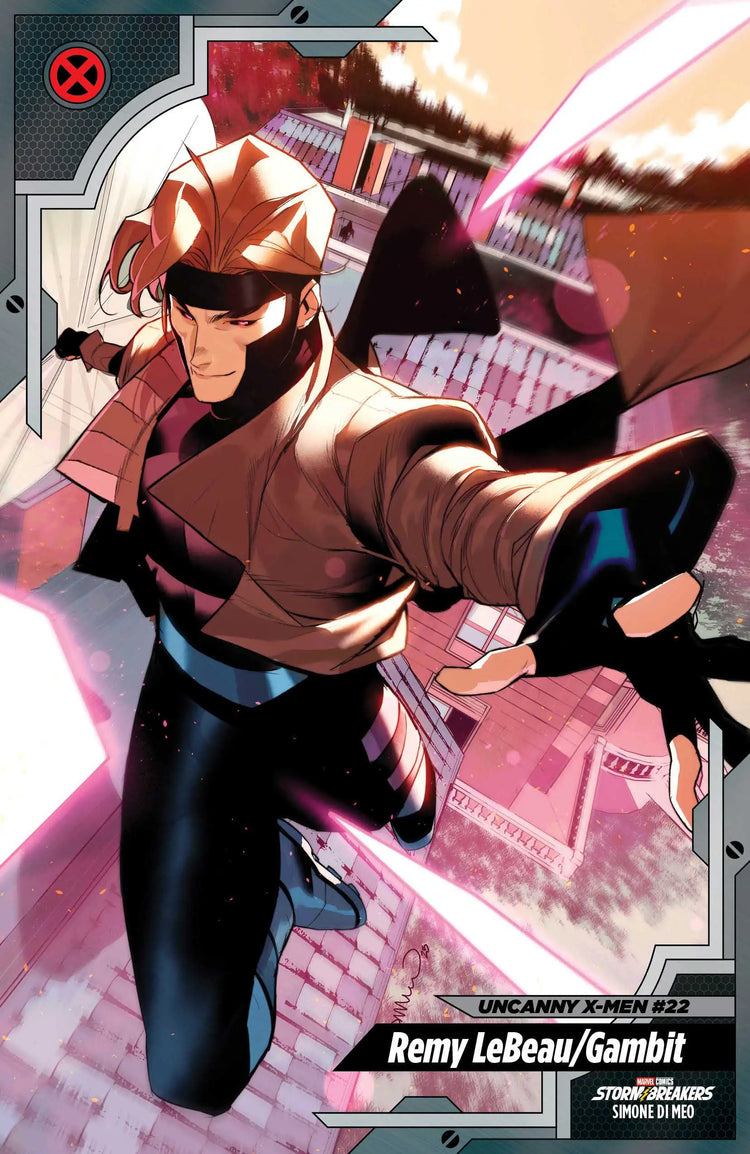 Uncanny X-Men #22 Simone Di Meo X-Men Trading Card Variant - Marvel Card Single