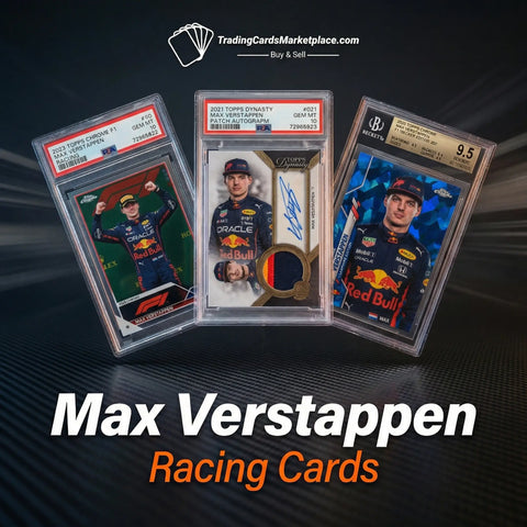 Max Verstappen Racing Cards