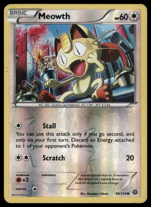 Meowth Pokemon Cards