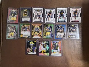 ’24-25 Michigan Mixed Product Card Lot 4 autos 15 total cards - Football Card Single