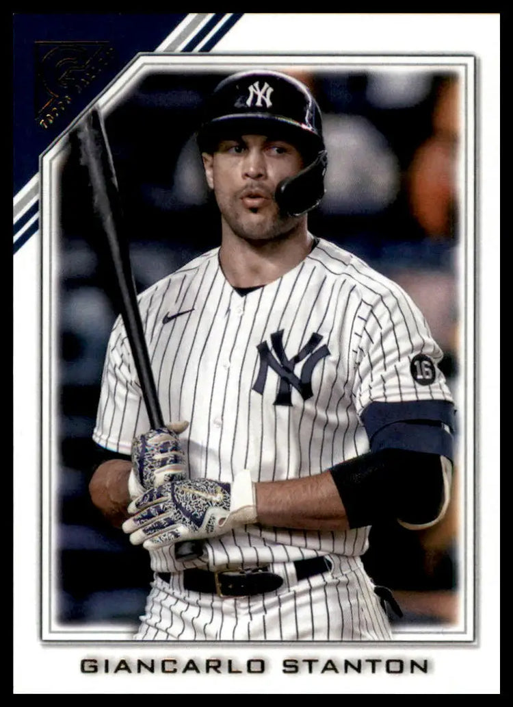 2022 Topps Gallery Giancarlo Stanton 27 New York Yankees Baseball NM - Baseball Card Single