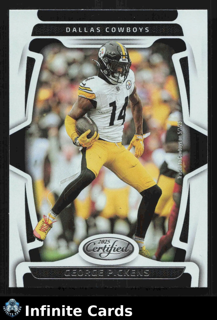 2025 Panini Certified GEORGE PICKENS #84 Dallas Cowboys - Football Card Single