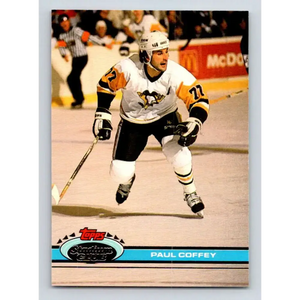 1991-92 Topps Stadium Club #212 Paul Coffey NM-MT Pittsburgh Penguins Hockey Card - Hockey Card Single