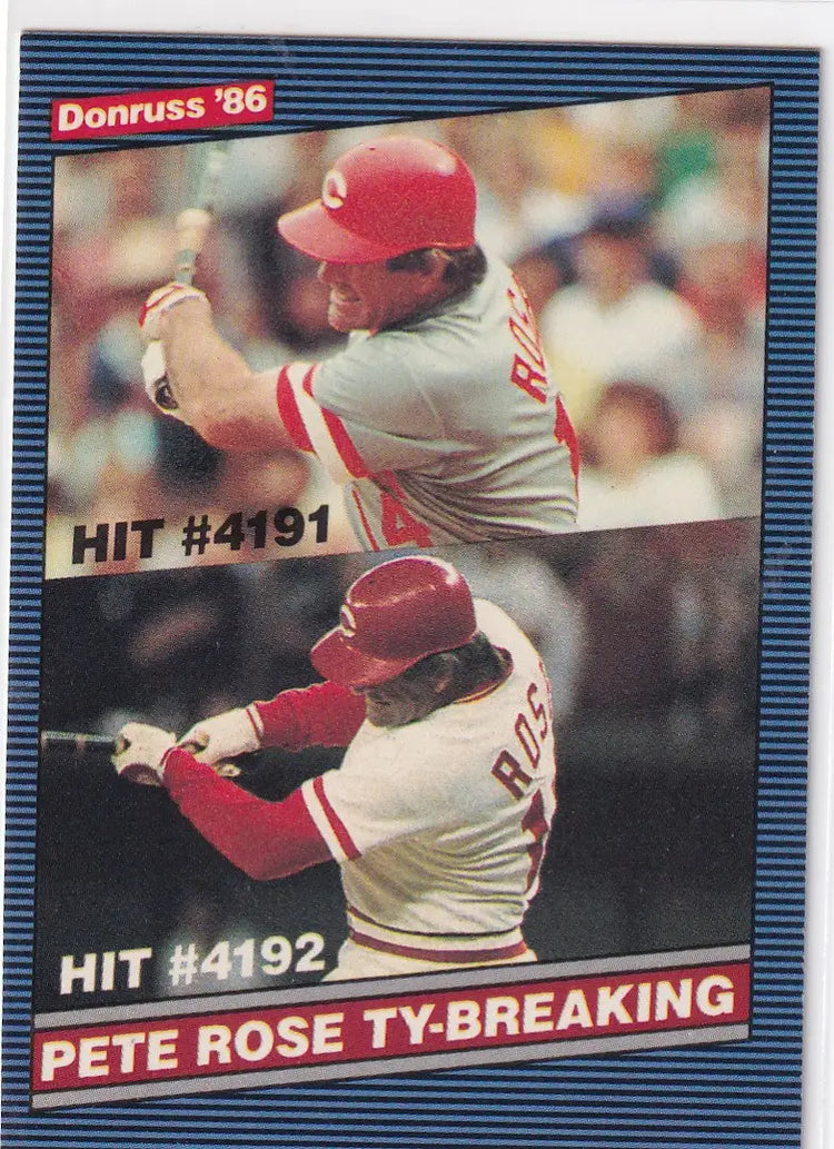 Pete Rose Baseball Cards
