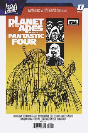 Planet Of The Apes vs. Fantastic Four #1 Phil Noto Movie Homage Variant - Comic Book