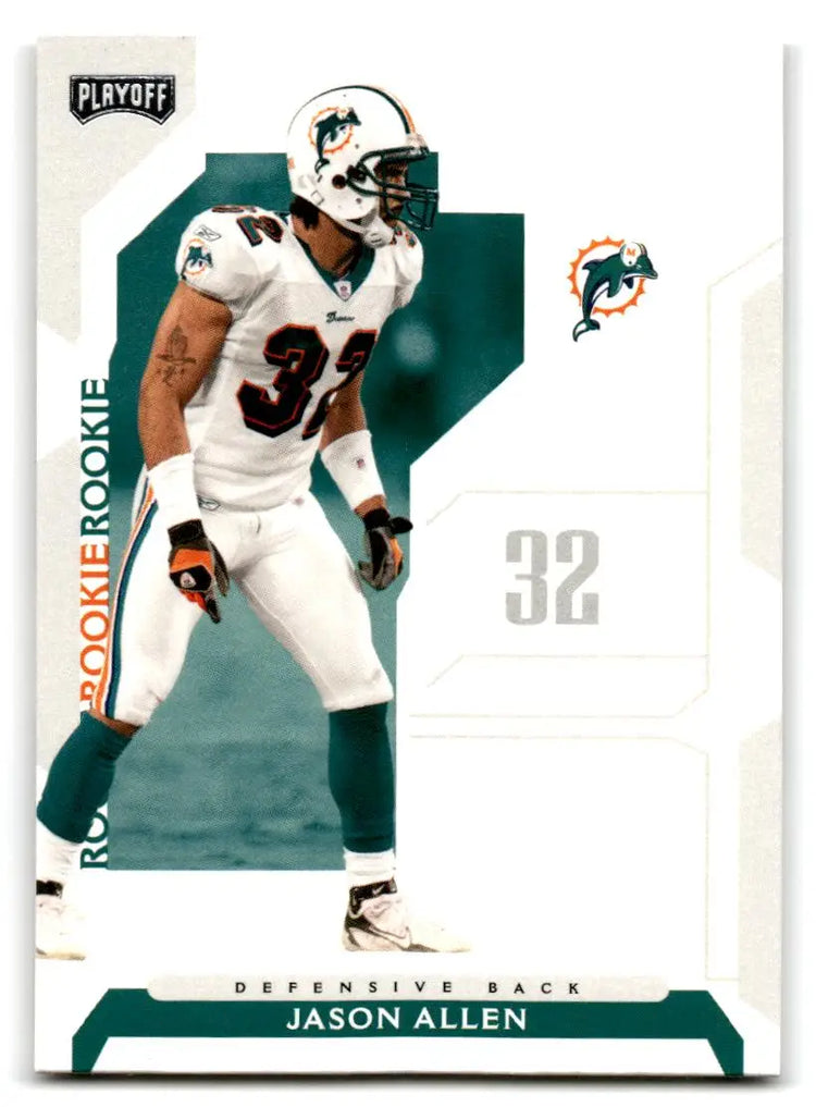 2006 Playoff NFL Playoffs #132 Jason Allen - Football Card Single