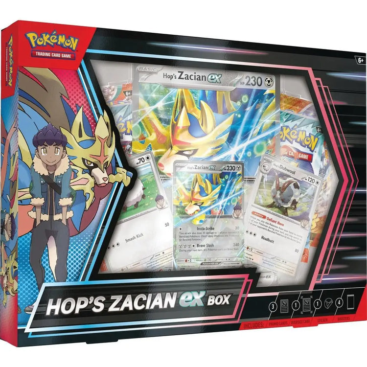 Pokemon Hop’s Zacian EX Box - Pokémon Card Box