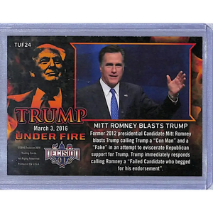 Political Trading Cards