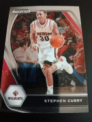 🔥Stephen Curry 2021 Panini Prizm Draft Picks #56 Wildcats / Warriors. NRMT+ - Basketball Card Single