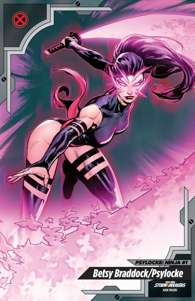 Psylocke: Ninja #1 Juan Frigeri X-Men Trading Card Variant - Marvel Card Single