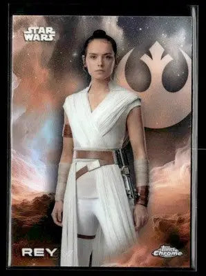 2025 Topps Chrome Star Wars Rey #155 Rise of Skywalker - Star Wars Card Single