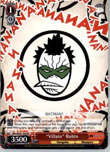 ’Villain’ Robin - Batman Ninja - BNJ/SX01-102 PR - Normal NM - DC Card Single