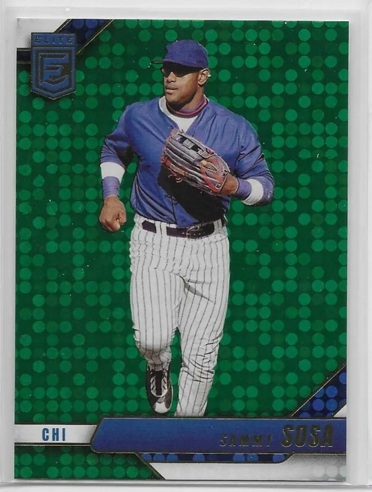 Sammy Sosa 2026 Donruss Elite Green Disco #98 Parallel Chicago Cubs (1493) - Baseball Card Single