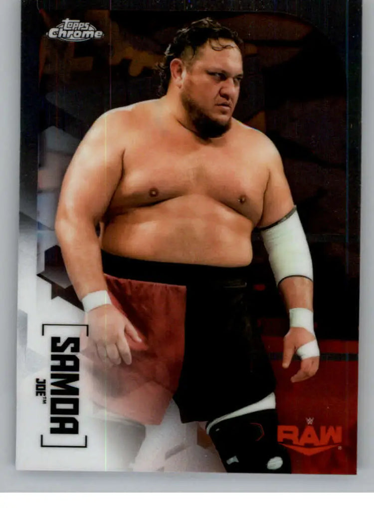Samoa Joe Wrestling Cards